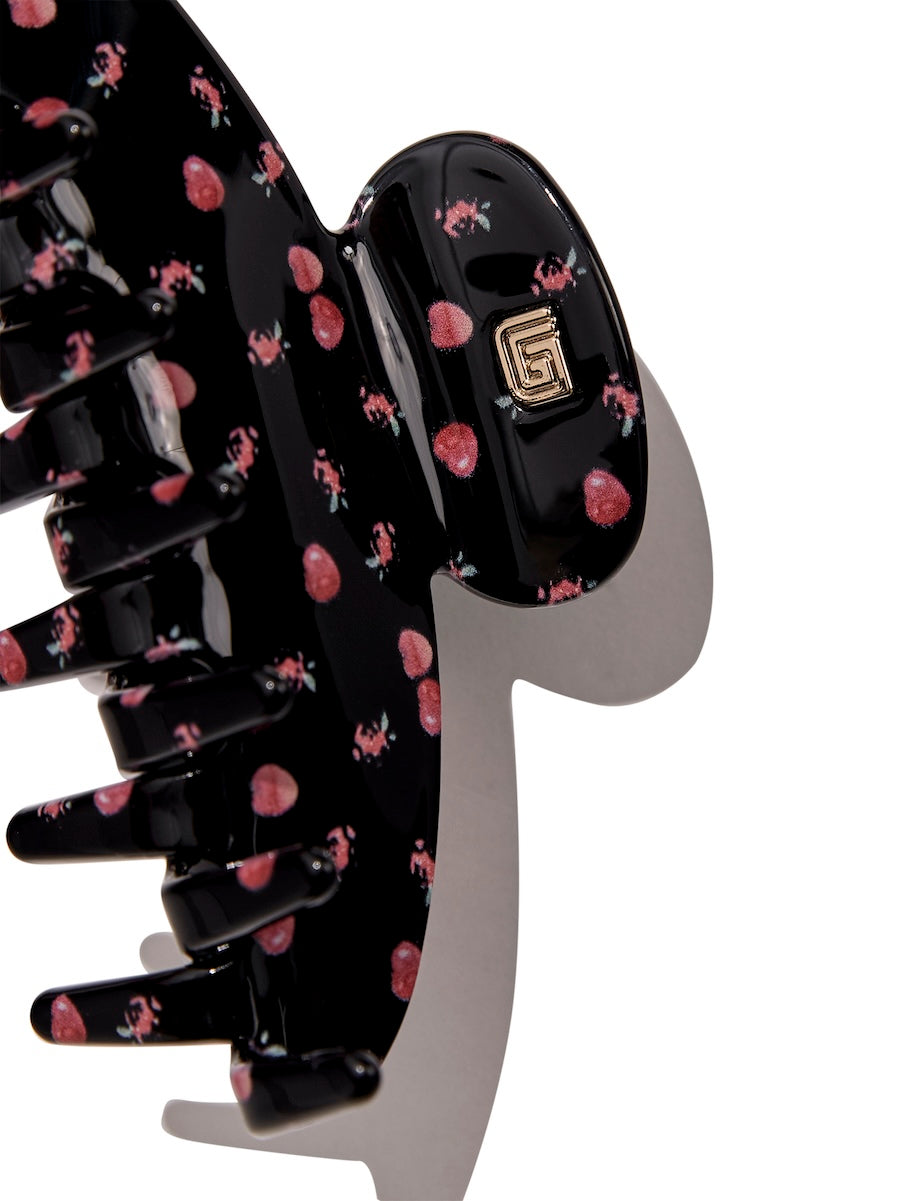 BLACK CHERRY HAIR CLIP