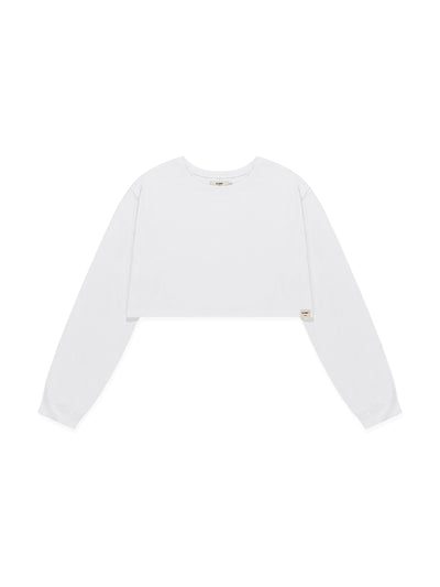 G CLASSIC SOFT CROP LONG SLEEVE