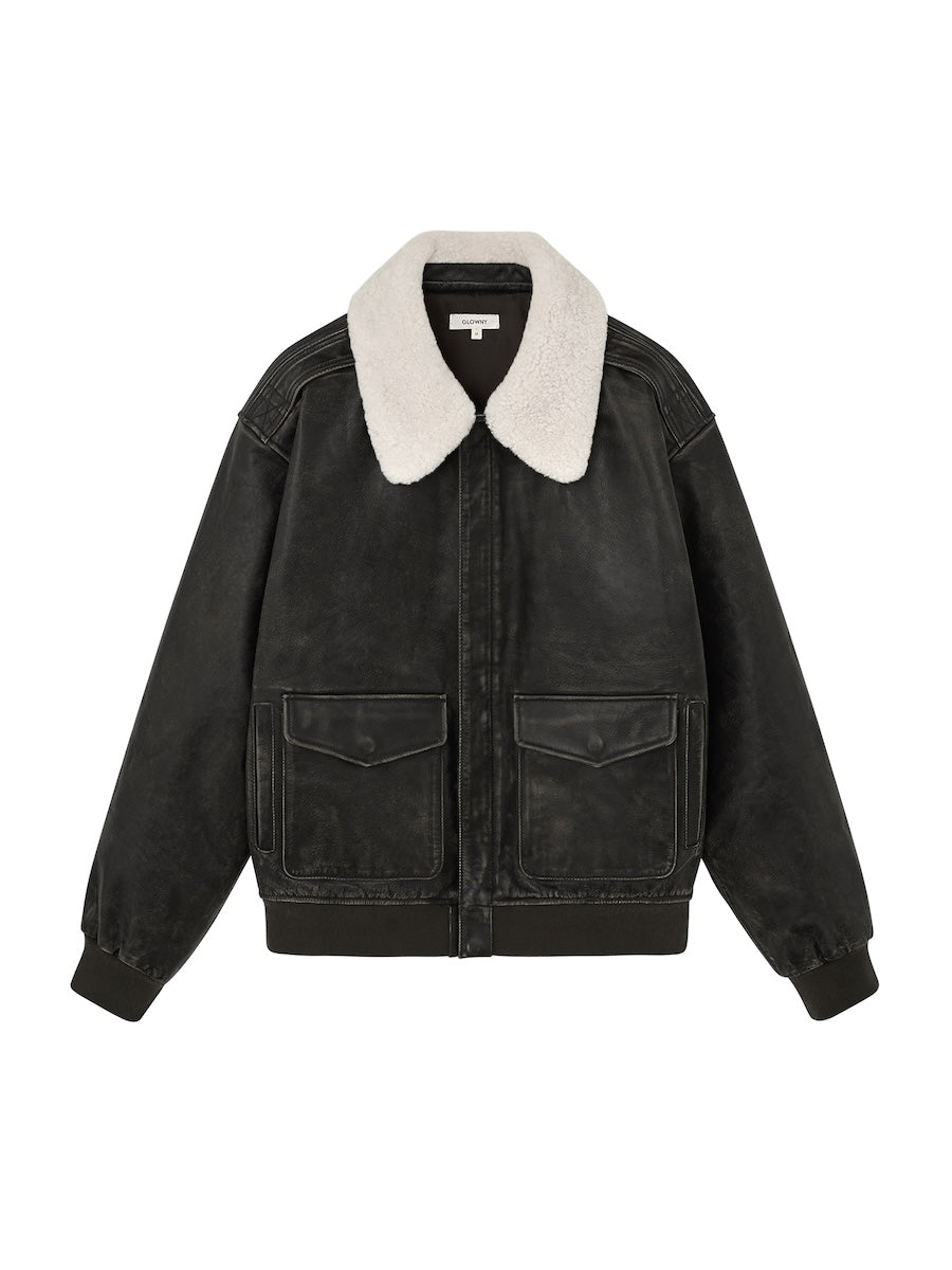 AIR FORCE LEATHER JACKET – Glowny