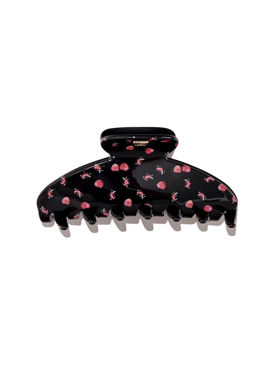 BLACK CHERRY HAIR CLIP