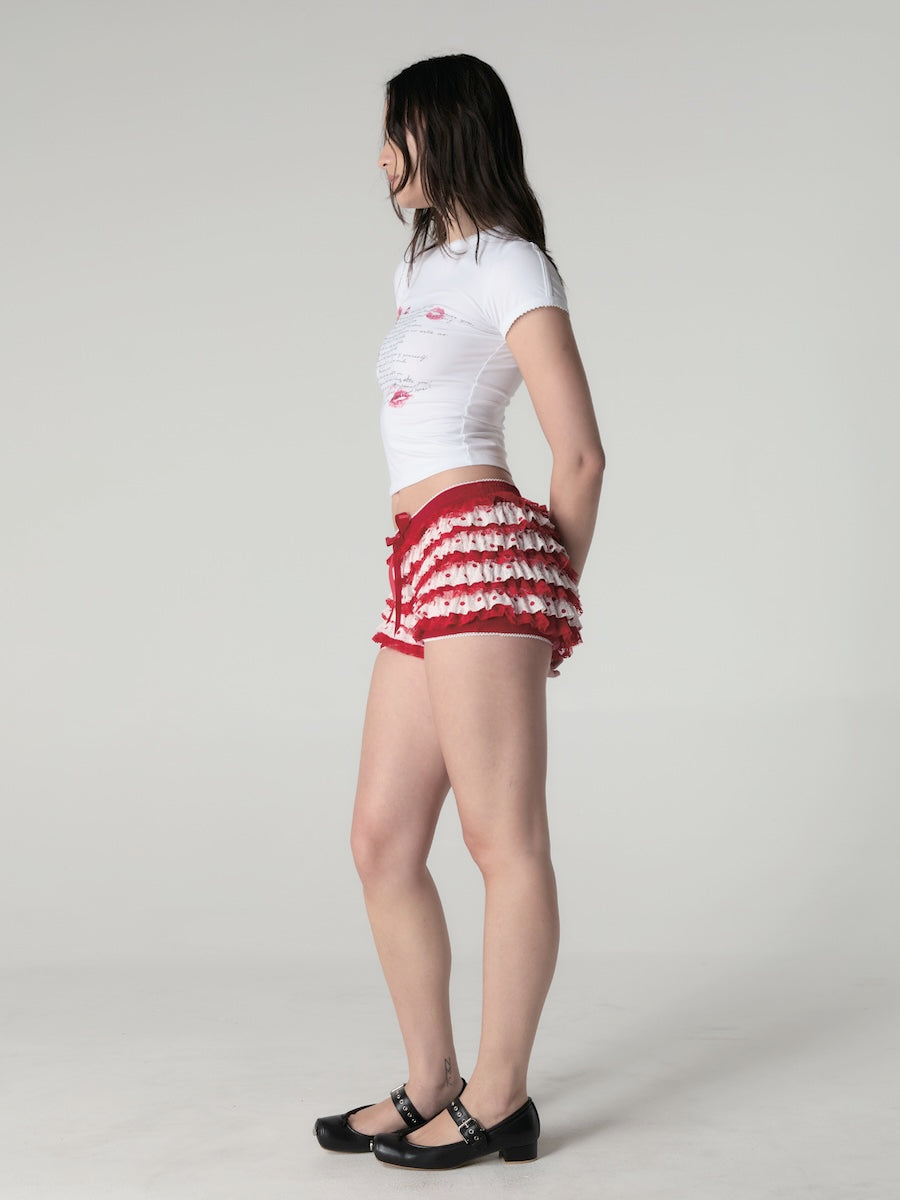 [グロウニー]Coco Dot Bloomer Shorts - Black COCO DOT BLOOMER SHORTS – Glowny