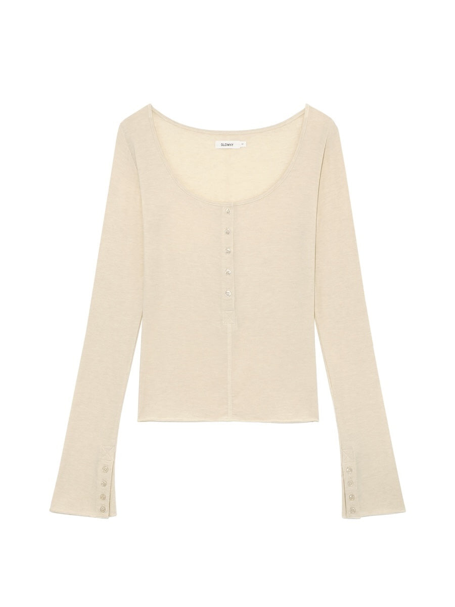 FADE BUTTON LONG SLEEVE – Glowny