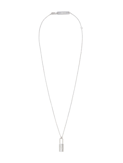 LOCK INITIAL NECKLACE