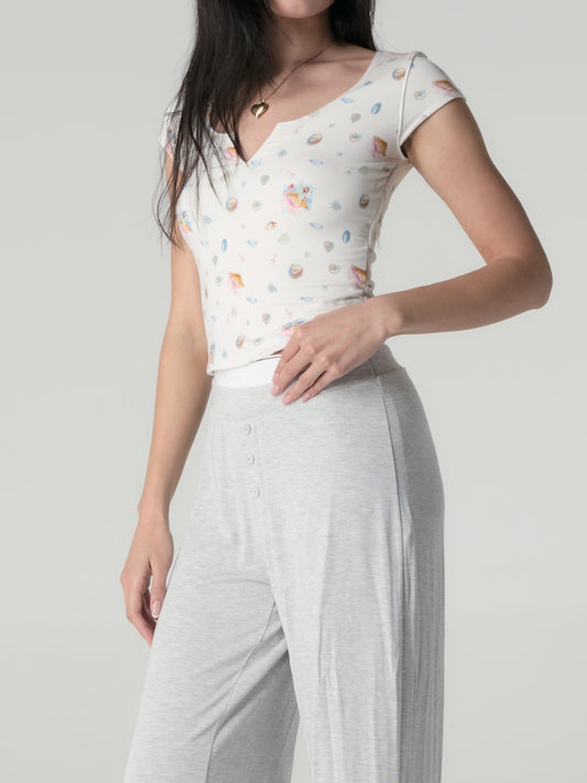 WHITE MELANGE
