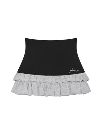 LULU RUFFLE MINI SKIRT