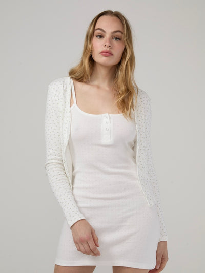 PROVINCE EYELET CAMI DRESS