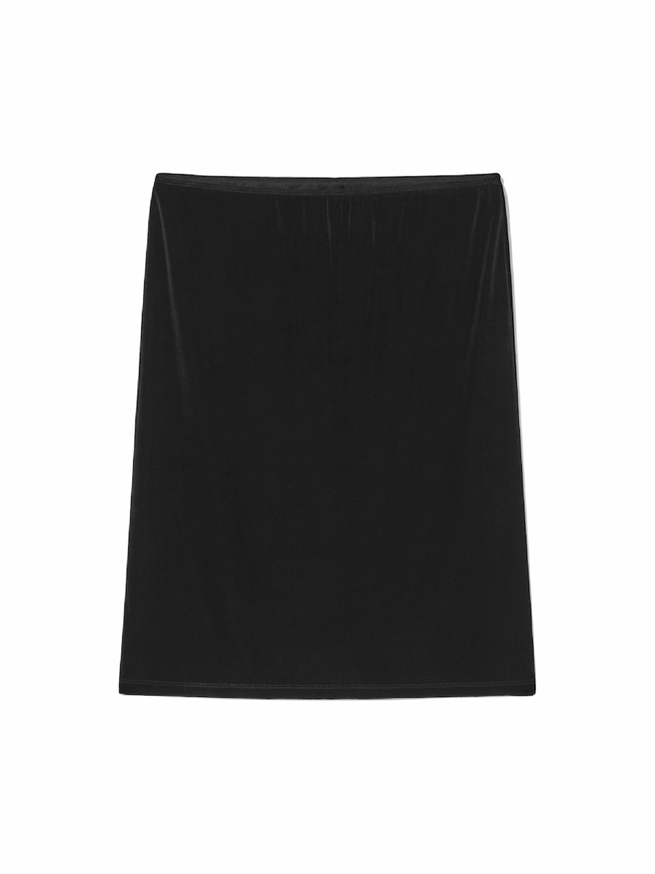 G BOX MIDI SKIRT (BLACK)
