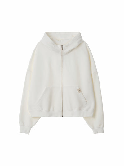 G CLASSIC WASHED BOXY ZIP UP